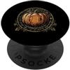 Funny Spooky Season Halloween Party Appa Pi Simbolo Zucca Halloween Matematica Insegnante Geek PopSockets PopGrip Adesivo