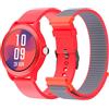 SPC Smartee Duo Vivo - Smartwatch rosso con cinturino intercambiabile, quadrante rotondo ad alta definizione 1.27", chiamate Bluetooth, 8 giorni batteria, 100 sport, IP68