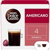 NESCAFÉ DOLCE GUSTO Americano Caffè Lungo, 16 Capsule Compatibili Nescafé Dolce Gusto