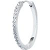 NADIR Mono Orecchino Donna Marlù 31OR0022-W a cerchio 2,4cm con zirconi