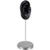 Ysyqkn Modello di Orecchio in Silicone Espositore Supporto Istruzioni Manichino Vetrina E Supporto Accessorio con Design Elegante Adatto per, Nero a Destra