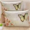 PETTI Artigiani Italiani - Coppia di Federe Cuscino 50x70 cm in Microfibra, Cuscini Arredo Camera da Letto, Divano, Salotto, Set 2 Fodere Copricuscino, Federa Shabby 336, 100% Made in Italy