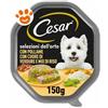 Cesar Dog Cuore di Verdure con Pollame in Patè - Vaschetta Da 150 Gr - CONFEZIONE RISPARMIO