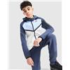 Nike Felpa con Cappuccio Full Zip Tech Mix Junior - Bianco, bianco