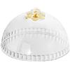 Generic Copertura per Torta a Cupola, Coperchio per Torta, Espositore per Pasticceria, Campana Rotonda per Alimenti, per Servire Piatti, Decorazioni per Torte, 19.5 Cm