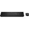 Hp Tastiera + Mouse Hp BD5F2AA con supporto per il polso 580C Nero [BD5F2AA#ABZ]