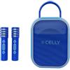 Celly Altoparlante Celly PARTYKIDS2 wireless per bambini con 2 microfoni ed effetti vocali Luci RGB 10W Blu [PARTYKIDS2BL]