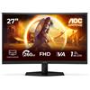 Aoc Monitor Led 27'' Aoc G4 C27G42ZE Curvo Full HD Fast VA 1920X1080 260Hz 0.3ms E Nero [C27G42ZE]