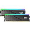 Adata Ram DIMM DDR5 2x32GB Adata 3000Mhz CL28 1.1V Nero [AX5U6000C2832G-DTLABRBK]