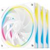 Deepcool Set ventola 120x120 Deepcool FL12R SE WH 3in1 Bianco 3pz [R-FL12RSE-WHAPN3-G]