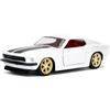 Jada JA99517 1:32 Roman's 1969 Ford Mustang Fastback-bianco