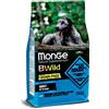 MONGE CANE CROCCHETTA BWILD GRAIN FREE ADULTO ACCIUGHE PATATE PISELLI 2,5 KG