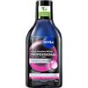 NIVEA Acqua Micellare Bifase Professional 400 ml, Struccante viso e occhi e labbra waterproof, Struccante bifasico e detergente viso con Estratto di Tè Nero, Senza profumo, Anche per pelli sensibili