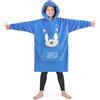 Get Trend Sonic The Hedgehog Felpa Bambino - Felpa Oversize Coperta Con Maniche e con Cappuccio in Pile Taglia Unica Regali Per Gamer
