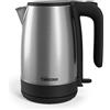Tristar Bollitore in Acciaio Inossidabile, 1,7 L, 2200 W, Senza Fili, Base a 360°, Protezione Contro il Funzionamento a Secco, Spegnimento Automatico, WK-1348