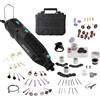 Cecotec Multitool Rotativa con Cavo Multihand 200 Power. Potenza 200W, 256 Accessori, Albero Flessibile, Velocità Regolabile, Valigetta, Mini Smerigliatrice per Tagliare, Levigare e Lucidare