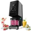 Cecotec Macchina per Gelato Gelatiera 1,35L Gelatec 1800. 700W, 10 Programmi, Tasti Touch, Manopola Girevole, Gelati e Bevande in 3 Passi, 3 Vasetti BPA Free, Goditi Sempre una Cremosità Perfetta