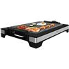 Cecotec Piastre Grill Elettrica TASTY&GRILL 2000 Inox LineStone. 2000 W, 5 livelli di potenza, 37,5 x 24,5 cm, Piastra RockStone, Include vassoio raccogli-grasso