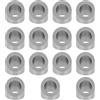 Be In Your Mind 15pcs 3/8 angolo smussato rondella 30 gradi in acciaio inox rondelle angolari per 1/8 di pollice a 3/16 pollici cavo ringhiera