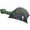 Pawtenda Recinzioni per gatto 3 in 1, portatile, per esterni, con 1 tenda a cupola, 1 tunnel dritto e 1 cubo, box all'aperto per gatto, conigli e altri animali