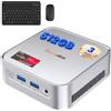 Blackview 【Set Completo】 MP50 Mini PC AMD Ryzen 5 (16GB RAM 512GB SSD) con Tastiera e Mouse Inclusi, Grafica Vega 8 Desktop PC, Win 11 Pro,HDMI/DP 4K@60Hz, WiFi 5/BT 4.2, Computer per Ufficio e Casa