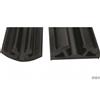 Tessilmare Bottazzo Profilo Parabordo Bino Tessilmare in PVC - Terminale h65mm Nero