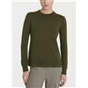 RAGNO MAGLIONE WINTER REV. MANICA LUNGA GIROCOLLO DI44T9 DARK OLIVE