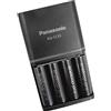 Eneloop Panasonic BQ-CC55E Charger, con 4.X Eneloop Pro Ni-MH Batteria Aa