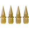 Dynavox assorbitori sub-watt (confezione da 4) ottone