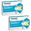 NAMED NATURAL MEDICINE Ansiolev Integratore Alimentare Naturale Rilassante | Benessere Mentale e Calma | Integratori Stanchezza, Stress e Tensione | Vitamine e Minerali per Equilibrio Psicofisico | 45 Compresse x 2
