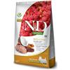N&D - Natural & Delicious N&D Adult Mini Skin&Coat Quaglia e Quinoa grain free crocchette cane 2,5 Kg