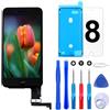 Brinonac Display per iPhone 8/Se 2020 Nero 4,7" Schermo LCD Sostituzione Digitizer