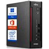 Fujitsu Mini pc Esprimo Q - Intel Core i7 6700 - 8GB Ram - 256 GB Ssd - ingresso USB - WIFI - windows 11 pro + office 365 (ricondizionato) (core i7 6th)