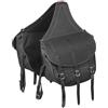 Lakota Saddlery Bisaccia vitello chiusura 3 lacci