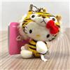 Sanrio Portachiavi Sanrio Hello Kitty Nakajima Tora Mini Strap Giallo 2009 con...