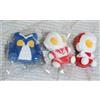 NESSUNA MARCA Ultraman Sitting Plush Set 3 pezzi Ultraman, Jack, Baltan Alien Soft Toys