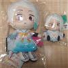 NESSUNA MARCA Touken Ranbu Tomoe-forma Naginata Peluche Finger Puppet Set Nuovo Tag Attaccato