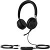 Yealink Network Yealink YLNUH38DUALTEAMS Cuffie Uh38 Teams con Usb A Nero