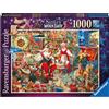 Ravensburger Spielverlag Ravensburger Puzzle 17300 - L'officina di Babbo Natale - Puzzle da 1000 pezzi, adatto a adulti e bambini dai 14 anni in su