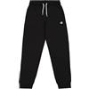 Champion Legacy Legacy Basics B - Ultralight Powerblend Fleece Rib Cuff Pantaloni da Tuta, Nero, 7-8 Anni Bambino FW23