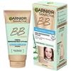 Garnier BB Cream Opacizzante SkinActive, Per Pelle Uniforme e Opaca, Look naturale, Arricchita con Acido Ialuronico, Aloe Vera e Pigmenti minerali, SPF 25, Tonalità: Media