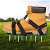 MZSX Arieggiatore Prato Scarpe Chiodate per Areazione Prato e Giardino, Sandali Aeratori da Prato, Rendere i Prati più Ecologici e Sani, Scarpe da Terra Sciolte, Scarpe Chiodate per Areazione