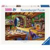 Ravensburger Charmed Cottage - Puzzle da 1000 pezzi, per adulti