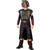Rubie's Rubies Costume Boba Fett Deluxe per ragazzi, Jumpsuit con dettagli impreso 3D, mantello e maschera, Licenza Ufficiale Star Wars per Halloween, Carnevale e cumpleanni
