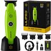 LILIPRO M12 Tagliacapelli Professionale Uomo e Regolabarba | Trimmer Professionale Capelli e Barba con Lama T DLC Zero Gap, 7500+ RPM, Ricarica USB-C, Batteria 2000 mAh, Silenzioso e Preciso