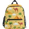GAIREG Zaino per bambine e ragazzi, borsa da viaggio con nome, piccola borsa per la scuola per bambini, motivo: cammelli, Cammelli, 3-5 Years, Zaini Carino