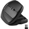 Contour Unimouse Mouse ergonomico | Inclinazione regolabile da 35° a 70°, 6 pulsanti programmabili, poggiapollice per il dolore al polso | Plug & Play per Mac e PC - Senza fili - Destro