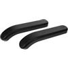 Generico Cuscinetti Braccioli Sedia a Rotelle Poliuretano Nero, 1 Paio | Sostituzione Bracciolo, Imbottiture Anti-Slip, 12cm, per Carrozzine e Sedie Elettriche