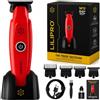 LILIPRO M12 Tagliacapelli Professionale Uomo e Regolabarba | Trimmer Professionale Capelli e Barba con Lama T DLC Zero Gap, 7500+ RPM, Ricarica USB-C, Batteria 2000 mAh, Silenzioso e Preciso