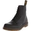 Dr. Martens 1460 Greasy 8 Eye Z Welt, Scarpe Stringate Basse Brogue Unisex Adulto, Nero, 43 EU